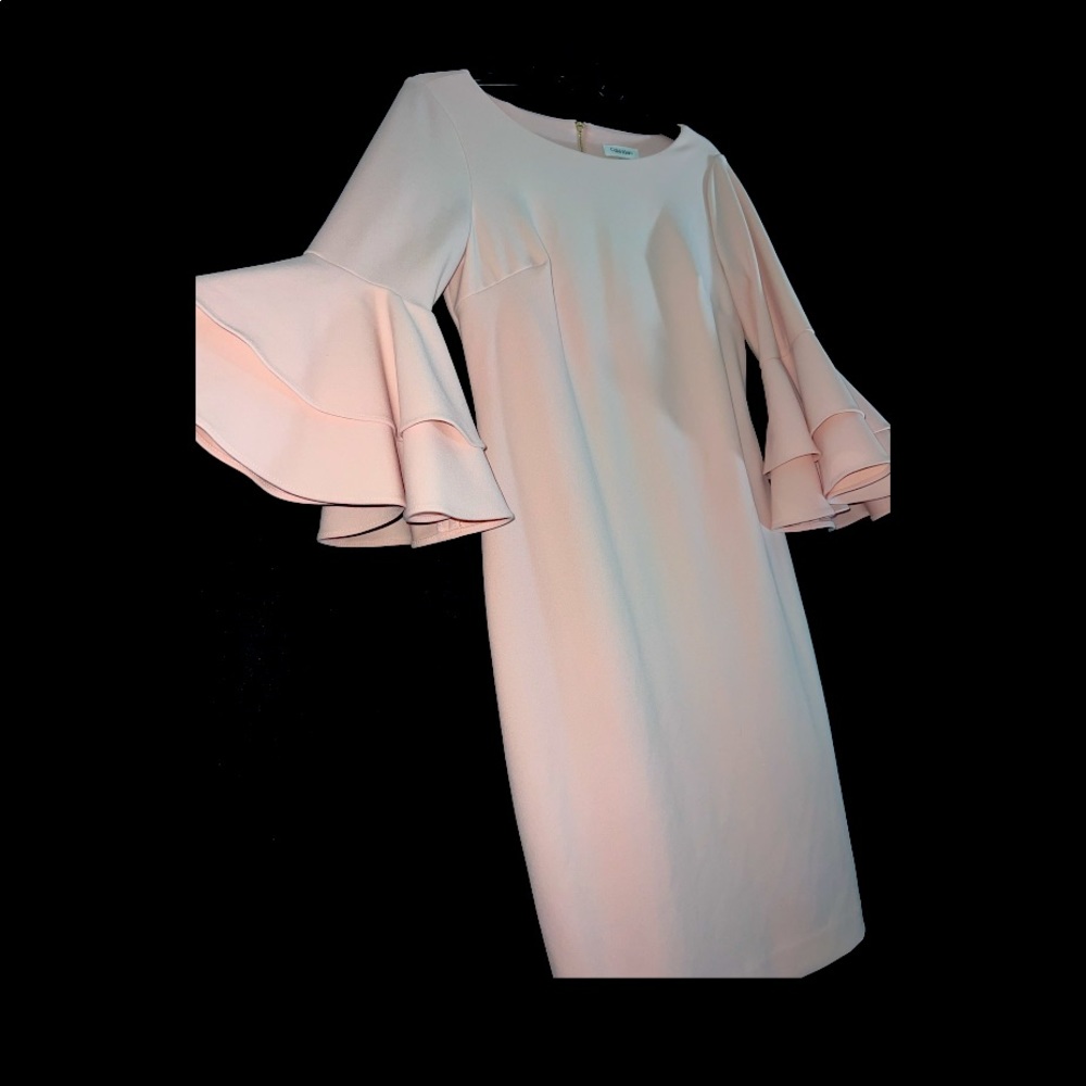 Calvin Klein Bell Sleeve Dress